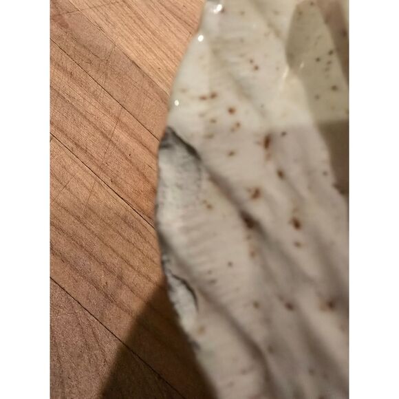 VTG 1984 Goose Cookie Jar By Sittre Ceramic Products Inc. Burgundy Bow Speckled - Picture 6 of 9